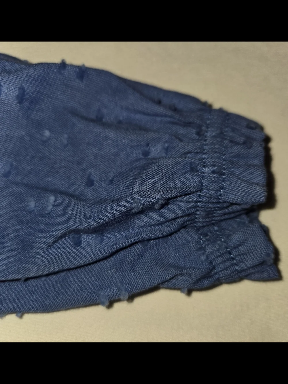 Wonder Nation Navy Blue Long Sleeve Textured Cotton Dress SZ 3T